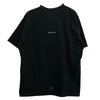 NEIGHBORHOOD ネイバーフッド 22SS 221PCNH-ST08 NH-8 S TEE ロゴプリント 半袖 クルーネック Tシャツ ブラック系 M【中古】