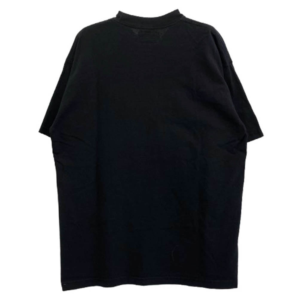 WACKO MARIA ワコマリア BIGGIE-WM-TEE01 THE NOTORIOUS B.I.G. CREW NECK T-SHIRT TYPE-1 ノトーリアスBIG 半袖 Tシャツ ブラック系 L【中古】