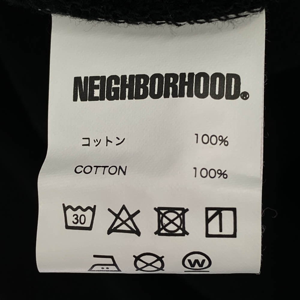 NEIGHBORHOOD ネイバーフッド 22AW URGE/C-TEE.SS プリント Tシャツ ブラック系 L【中古】