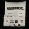 NEIGHBORHOOD ネイバーフッド 22AW URGE/C-TEE.SS プリント Tシャツ ブラック系 L【中古】