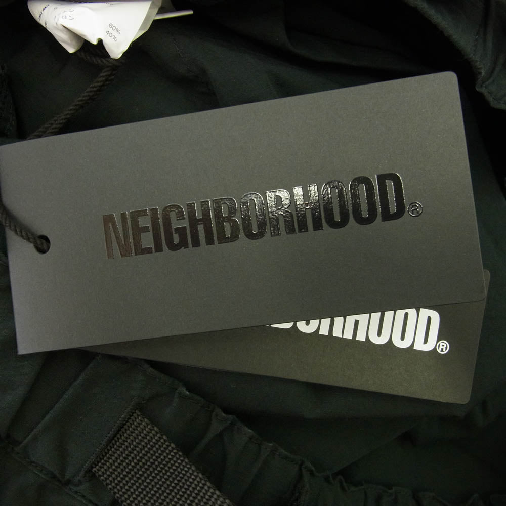 NEIGHBORHOOD ネイバーフッド 22SS 221YTNH-PTM02 ワイド カーゴ ショーツ ハーフ ショート パンツ ブラック系 S【中古】