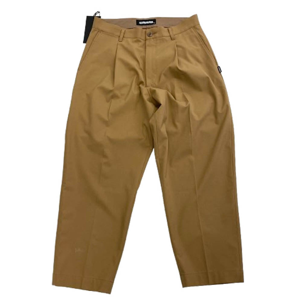 NEIGHBORHOOD ネイバーフッド 21SS 211AQNH-PTM02 TUCK/ER-PT タック パンツ スラックス ベージュ系 S【中古】