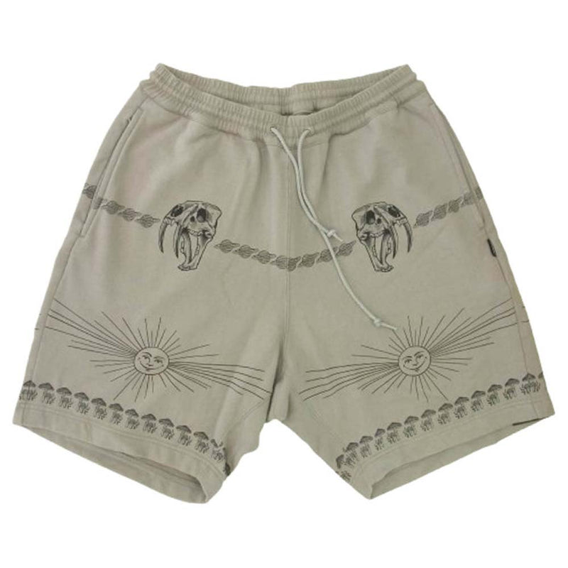 NEIGHBORHOOD ネイバーフッド 221UWDWN-PTM01 × Dr. Woo Shorts ドクターウー ショーツ ハーフ ショート パンツ グレー系 M【中古】