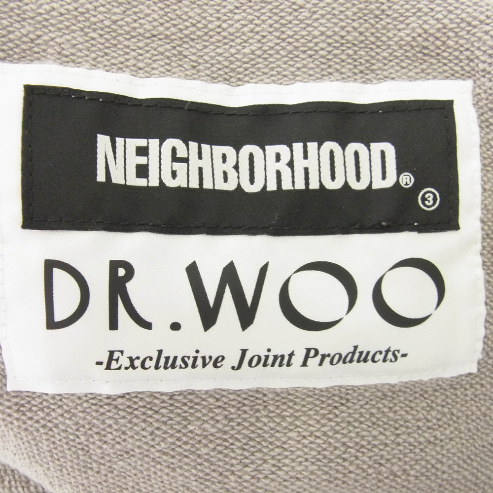 NEIGHBORHOOD ネイバーフッド 221UWDWN-PTM01 × Dr. Woo Shorts ドクターウー ショーツ ハーフ ショート パンツ グレー系 M【中古】