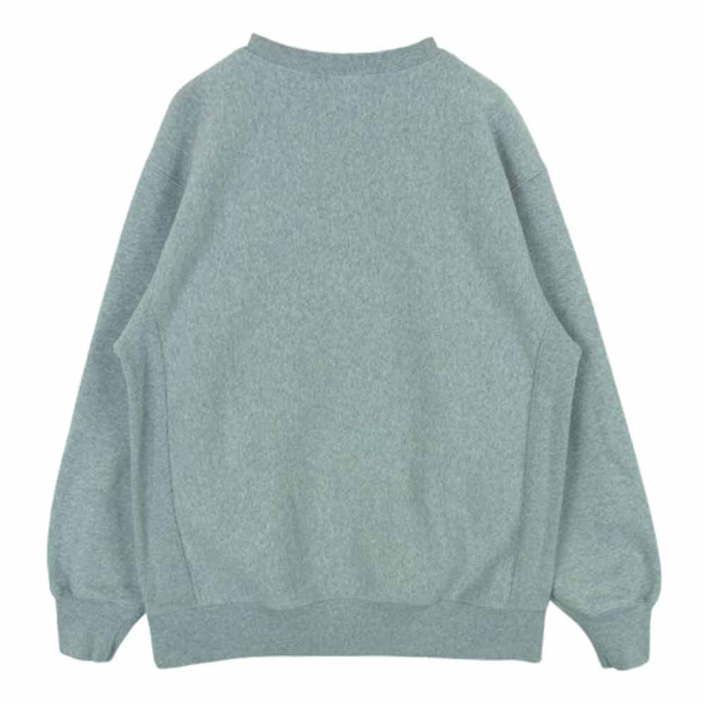 ココロブランド ロゴ プリント スウェット トレーナー コットン ポリエステル 中国製 グレー系 L【中古】