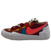 NIKE ナイキ DM7901-600 × sacai サカイ KAWS カウズ Blazer Low Team Red ブレーザー ローカットスニーカー ワインレッド系 27cm【中古】