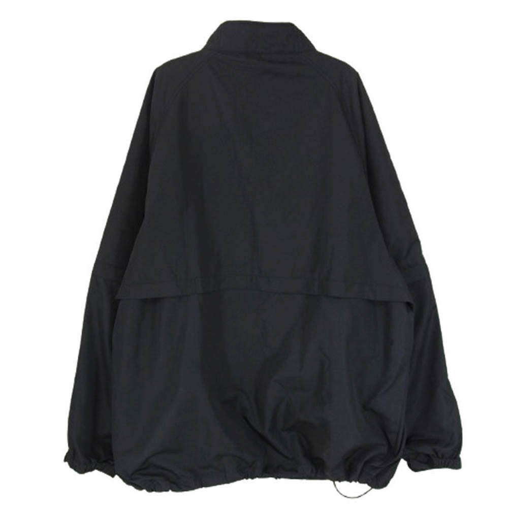 NIKE ナイキ CLIMA FIT ギミック 2WAY ナイロン プルオーバー ブラック系 L【中古】