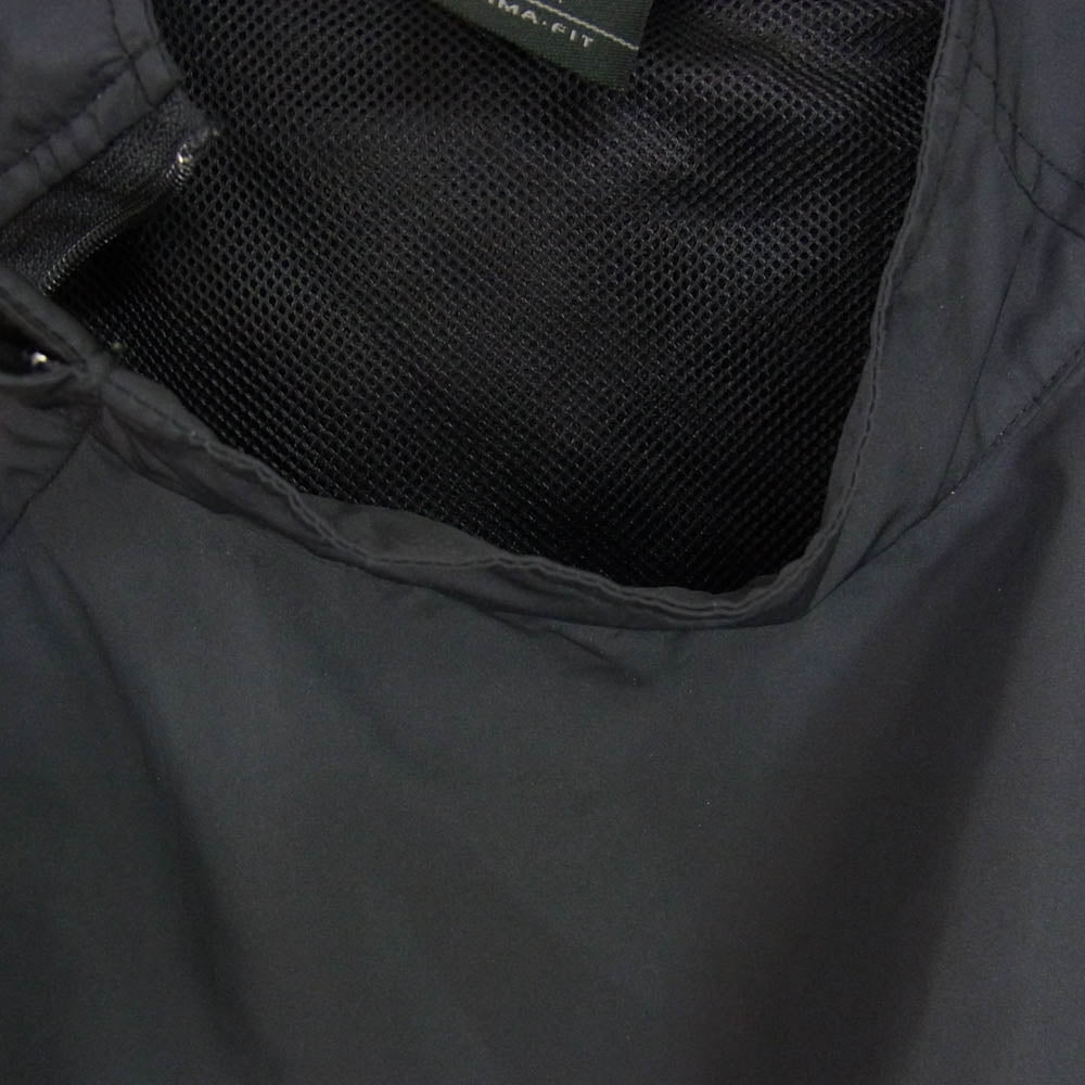 NIKE ナイキ CLIMA FIT ギミック 2WAY ナイロン プルオーバー ブラック系 L【中古】