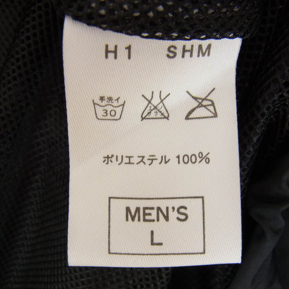 NIKE ナイキ CLIMA FIT ギミック 2WAY ナイロン プルオーバー ブラック系 L【中古】