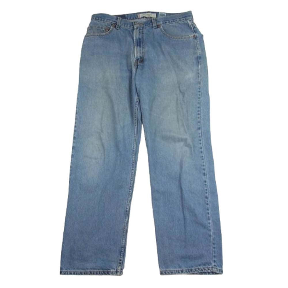 Levi's リーバイス 5504886 カナダ製 05年製 550 RELAXED FIT ワイド バギー ルーズ ジップフライ デニム パンツ インディゴブルー系 W36L32【中古】