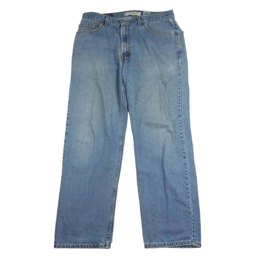 Levi's リーバイス 5504886 カナダ製 05年製 550 RELAXED FIT ワイド バギー ルーズ ジップフライ デニム パンツ インディゴブルー系 W36L32【中古】