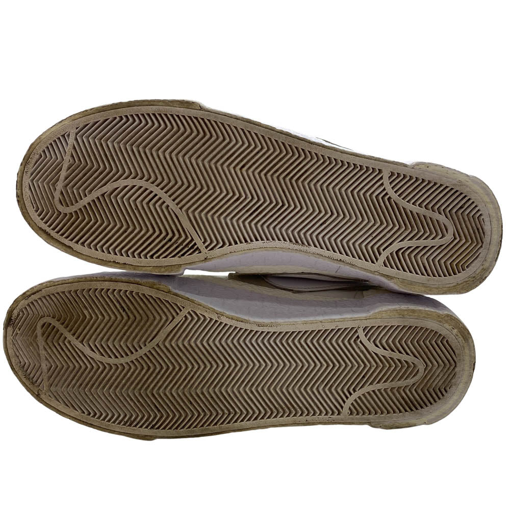 NIKE ナイキ 22AW DM6443-100 × sacai Blazer Low White Patent Leather サカイ ブレーザー ロー ホワイト パテント レザー ローカット スニーカー ホワイト系 27cm【中古】