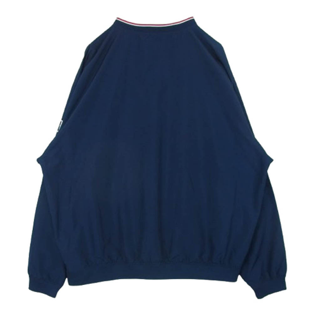 NIKE ナイキ 90s MLB RANGERS ナイロン プルオーバー ジャケット ポリエステル スリランカ製 ネイビー系 XL【中古】