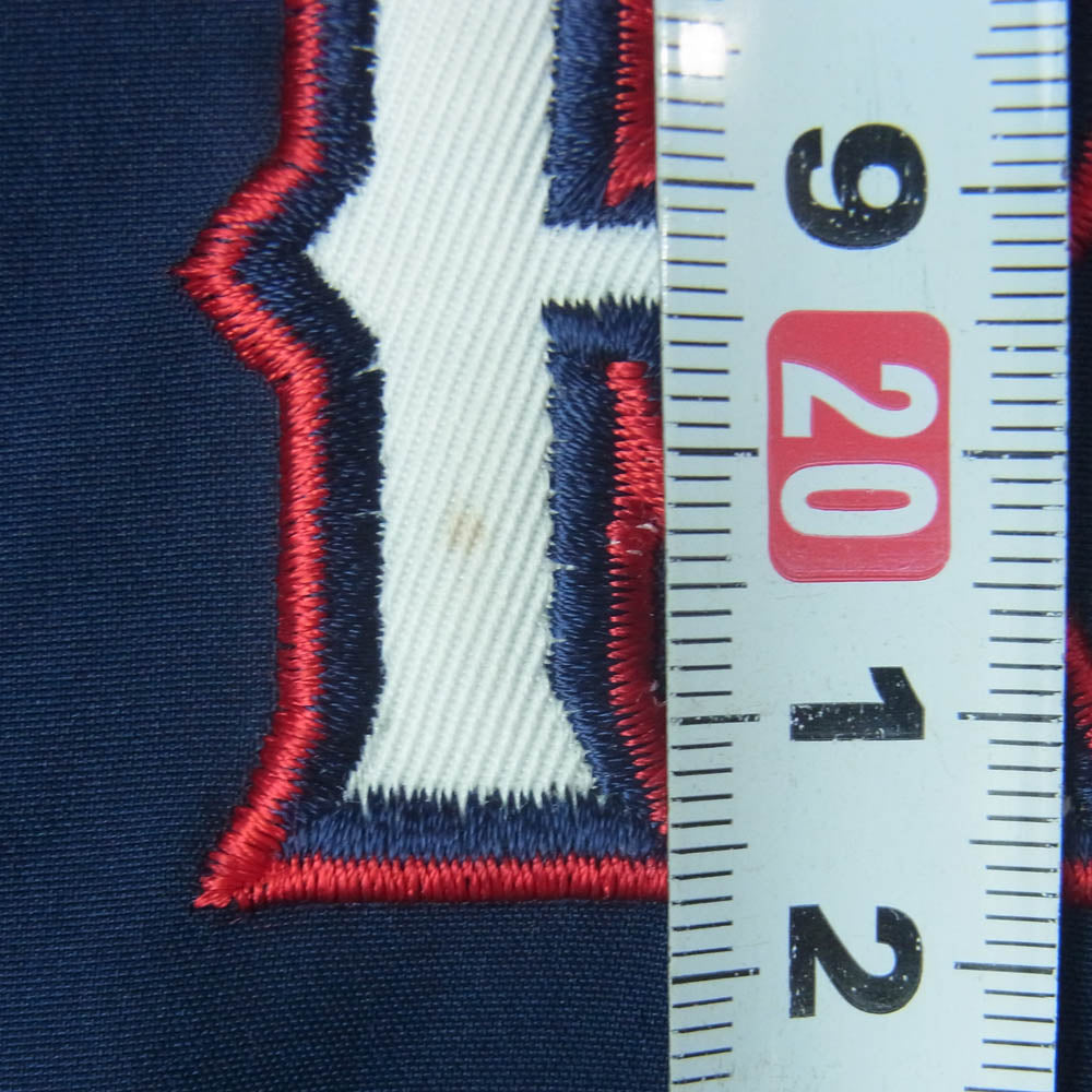 NIKE ナイキ 90s MLB RANGERS ナイロン プルオーバー ジャケット ポリエステル スリランカ製 ネイビー系 XL【中古】