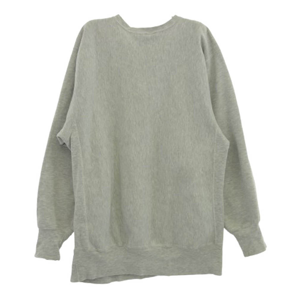 Champion チャンピオン 90s USA製 reverse weave EASTERN MICHIGAN ロゴ リバース ウィーブ カレッジ スウェット XXL グレー系 XXL【中古】