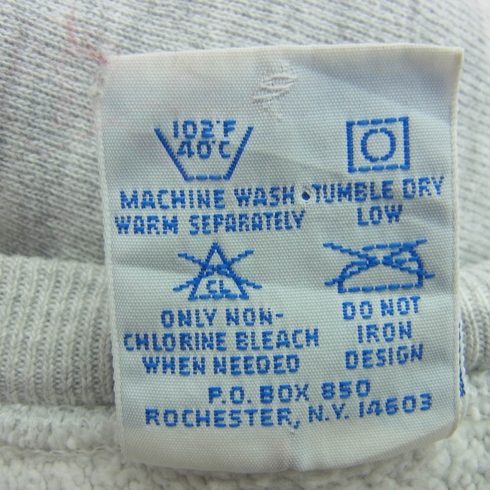 Champion チャンピオン 90s USA製 reverse weave EASTERN MICHIGAN ロゴ リバース ウィーブ カレッジ スウェット XXL グレー系 XXL【中古】