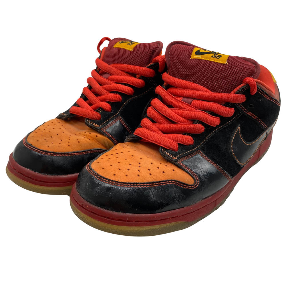 NIKE ナイキ 313170-003 SB Dunk Low 05年製 Hawaii SB ダンク ロー ハワイ ローカット スニーカー オレンジ系 28cm【中古】
