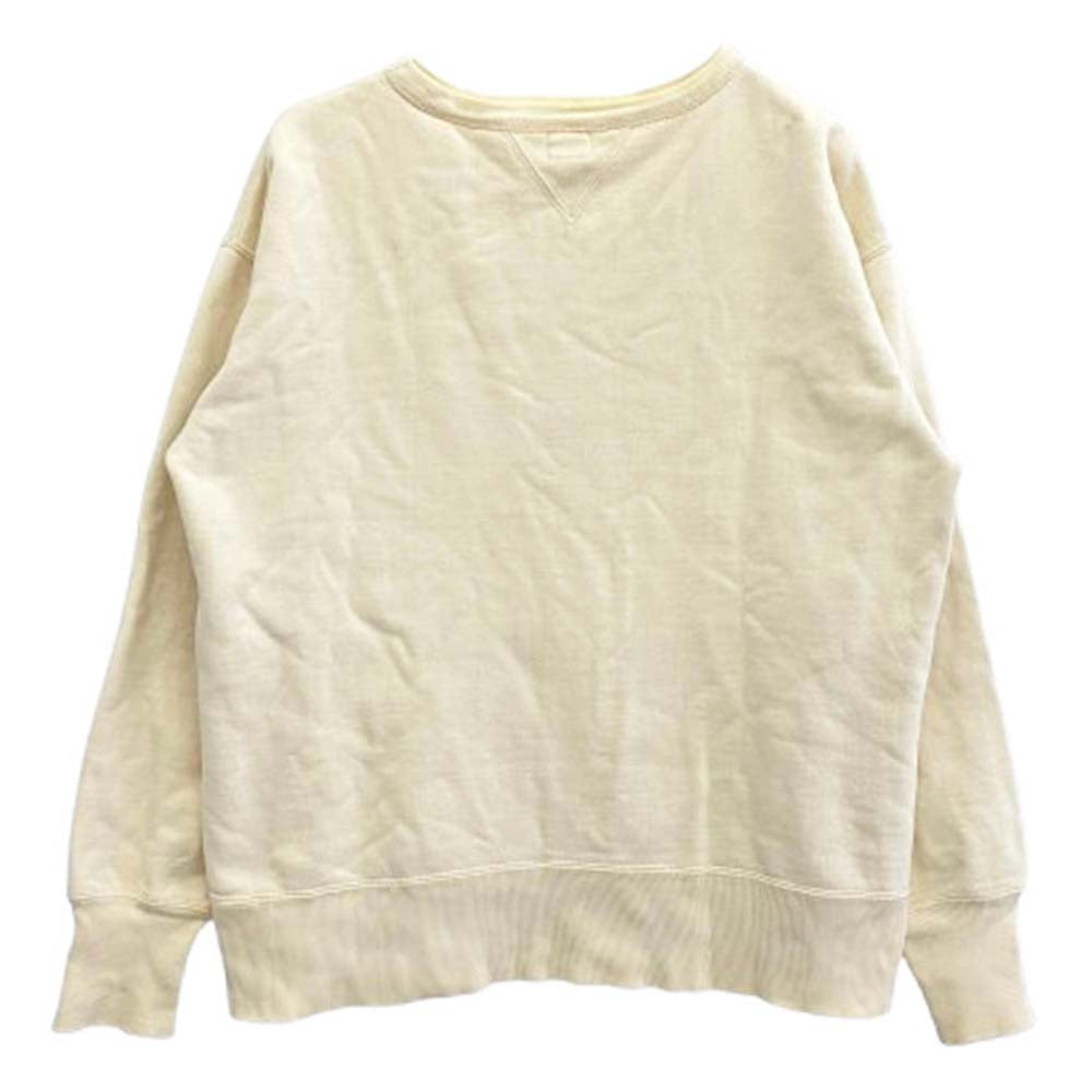 TENDERLOIN テンダーロイン T-SWEAT 両Vガゼット スウェット オフホワイト系 L【中古】