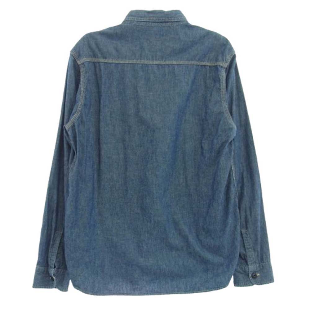 TENDERLOIN テンダーロイン T-CHAMBRAY SHT シャンブレー 長袖 シャツ インディゴブルー系 M【中古】