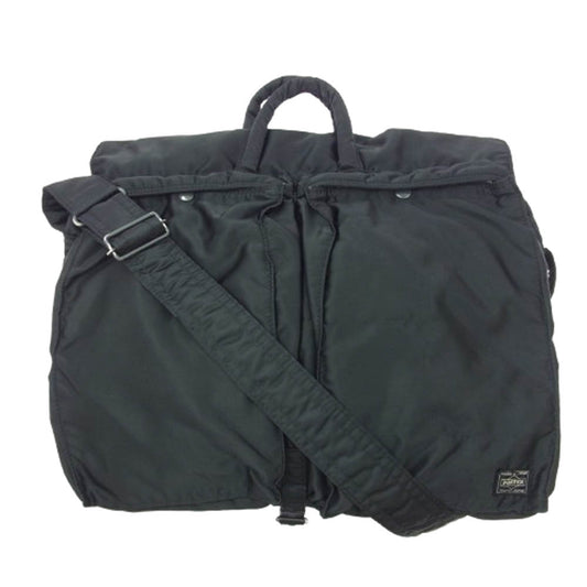 PORTER ポーター 622-79320 TANKER 2WAY SHOULDER BAG タンカー ショルダーバッグ ブラック系【中古】