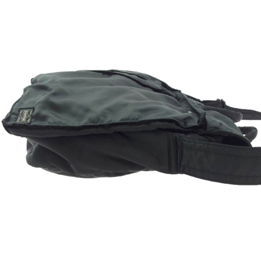 PORTER ポーター 622-79320 TANKER 2WAY SHOULDER BAG タンカー ショルダーバッグ ブラック系【中古】