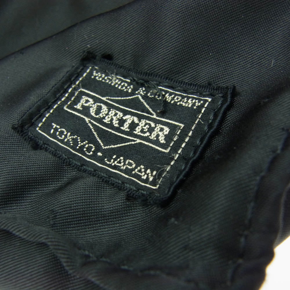 PORTER ポーター 622-79320 TANKER 2WAY SHOULDER BAG タンカー ショルダーバッグ ブラック系【中古】