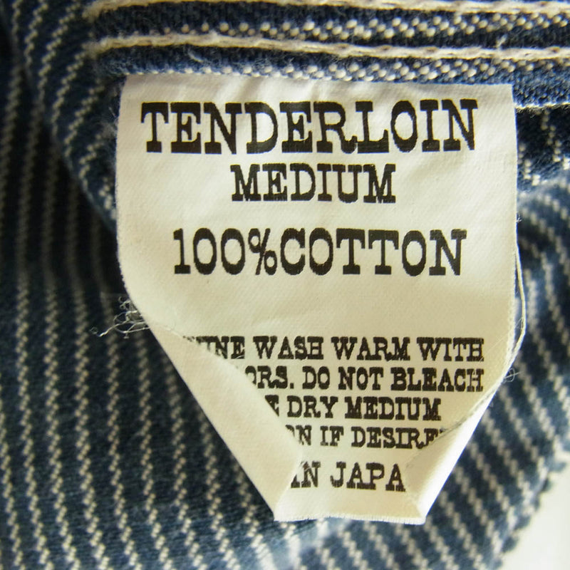 TENDERLOIN テンダーロイン T-RAILROADER ヒッコリー ストライプ