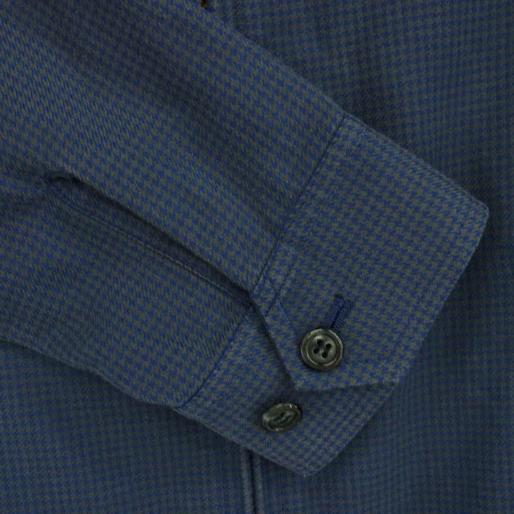 TENDERLOIN テンダーロイン チェック スウィング トップ シンチバッグ ワーク ジャケット ネイビー系 M【中古】