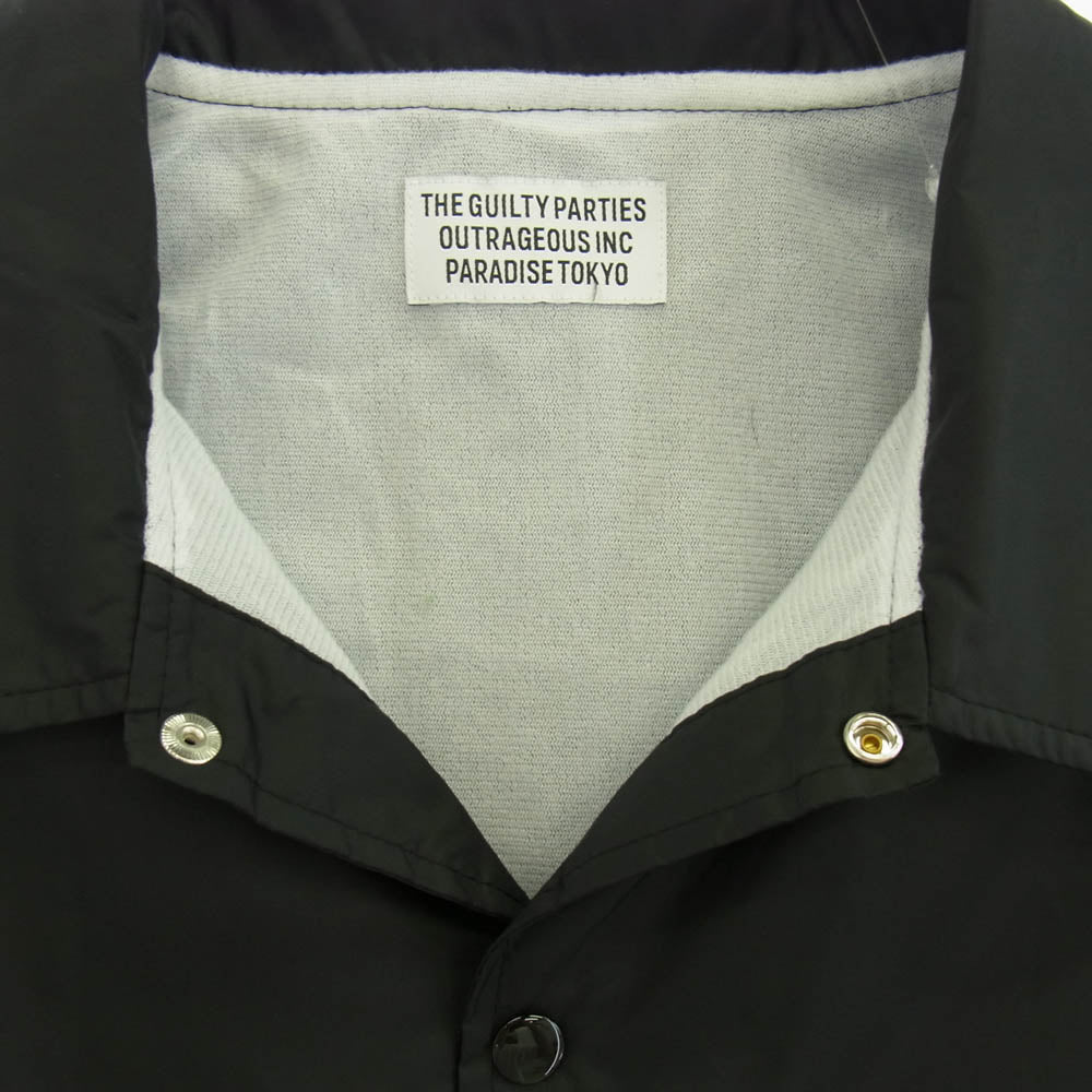 WACKO MARIA ワコマリア COACH JACKET コーチ ジャケット ブラック系 XL【中古】