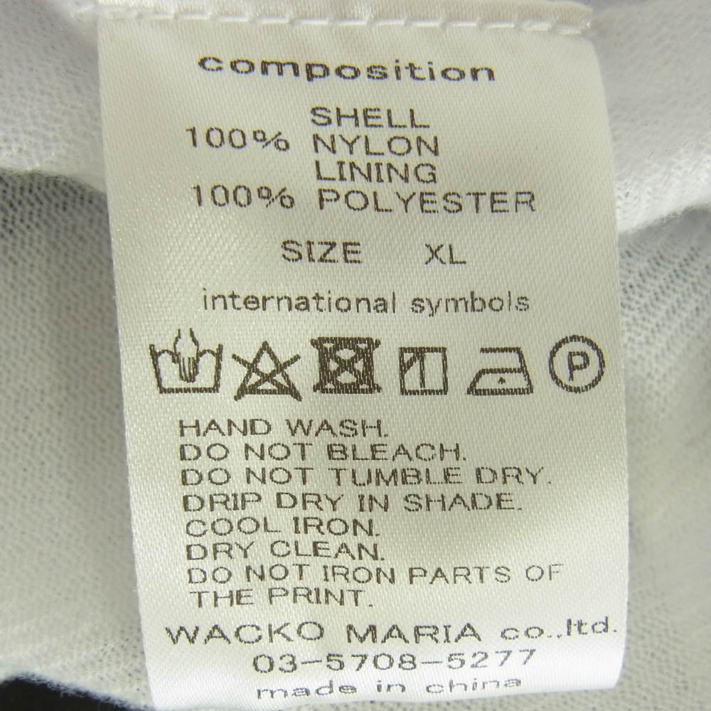 WACKO MARIA ワコマリア COACH JACKET コーチ ジャケット ブラック系 XL【中古】