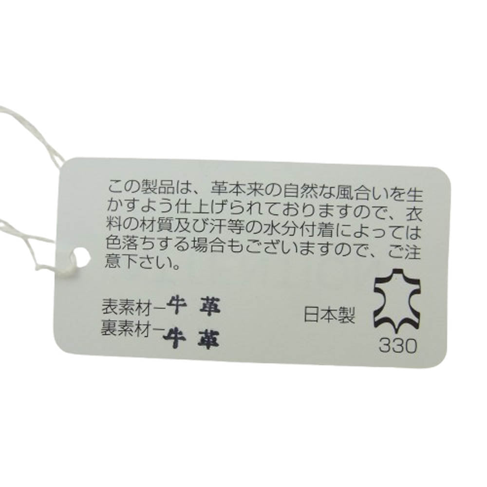 WACKO MARIA ワコマリア WMGP-BL03 CROCODILE EMBOSSED LEATHER BELT レザー ベルト ブラック系 36【極上美品】【中古】