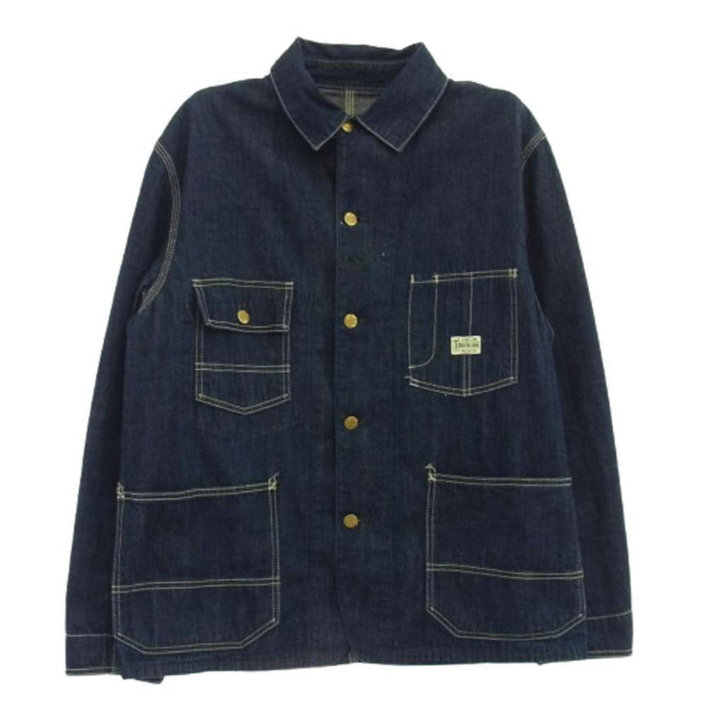 TENDERLOIN テンダーロイン デニム カバーオール ジャケット インディゴブルー系 M【中古】