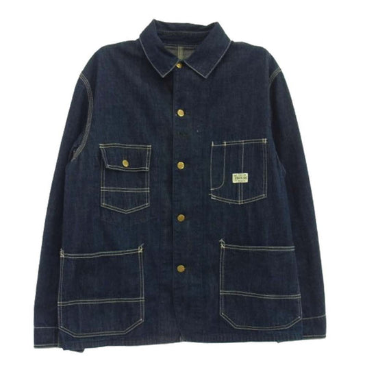 TENDERLOIN テンダーロイン デニム カバーオール ジャケット インディゴブルー系 M【中古】