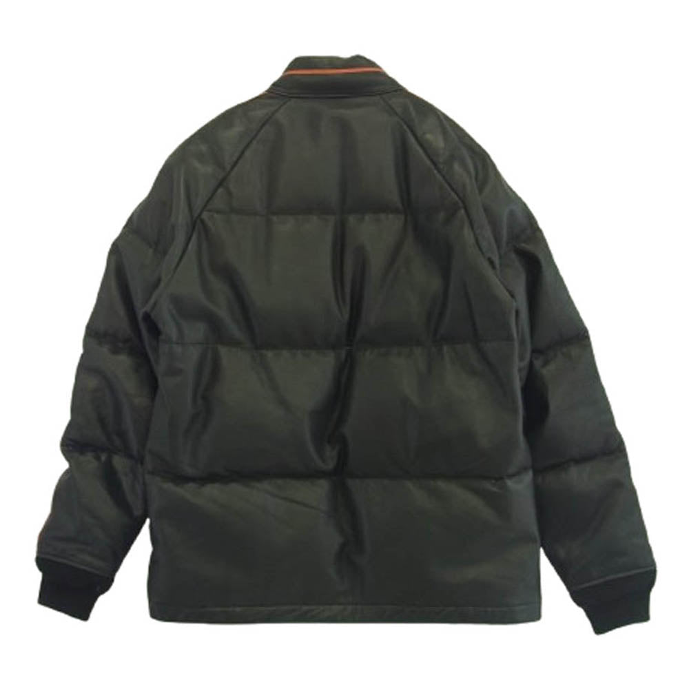 TENDERLOIN テンダーロイン T-RACING LEATHER レザー ダウンジャケット ブラック系【中古】