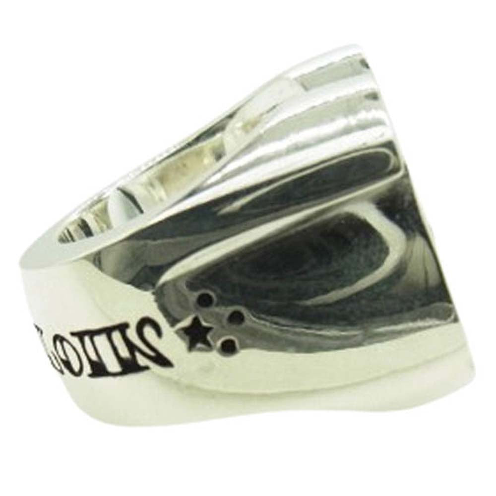 TENDERLOIN テンダーロイン 【新品仕上げ済】T-H.S ホースシュー リング SV 石付 シルバー系 13号程度【極上美品】【中古】