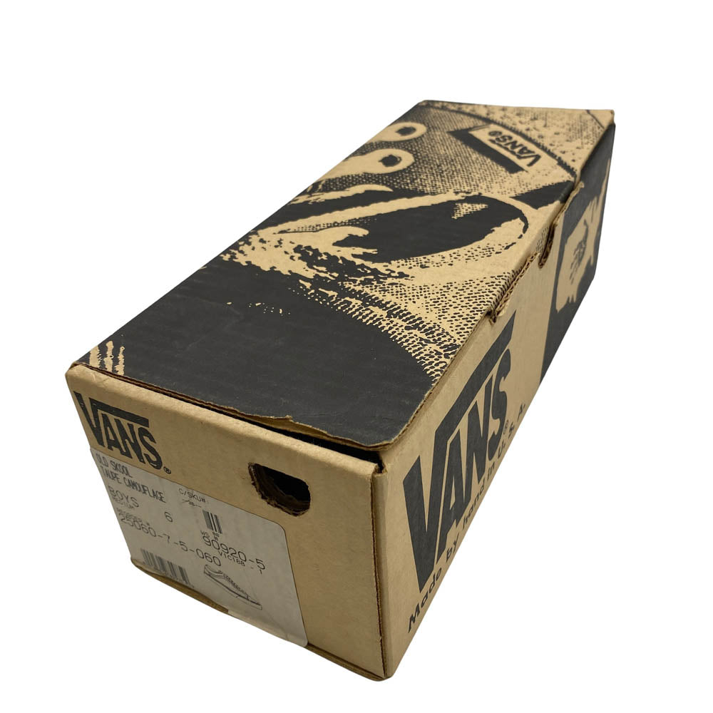 Supreme シュプリーム 90s USA製 VANS OLD SCHOOL ヴィンテージ バンズ オールドスクール カモ ブラウン系 24cm【中古】