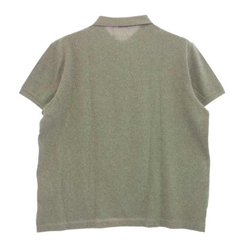 POLO RALPH LAUREN ポロ・ラルフローレン ロゴ刺繍 半袖 ニット ポロ シャツ グレー系 XXL【新古品】【未使用】【中古】