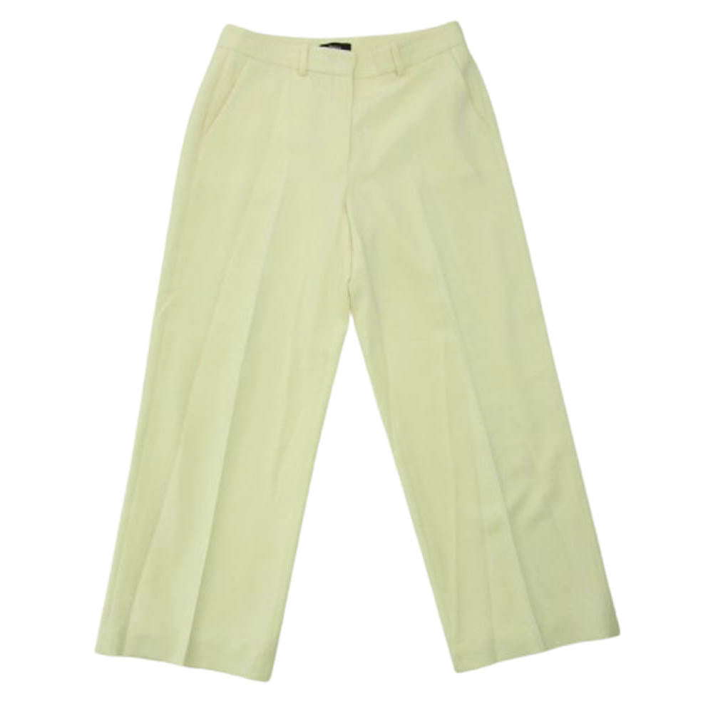 theory セオリー 2B シングル テーラード ジャケット スラックス パンツ セットアップ オフホワイト系 2【中古】