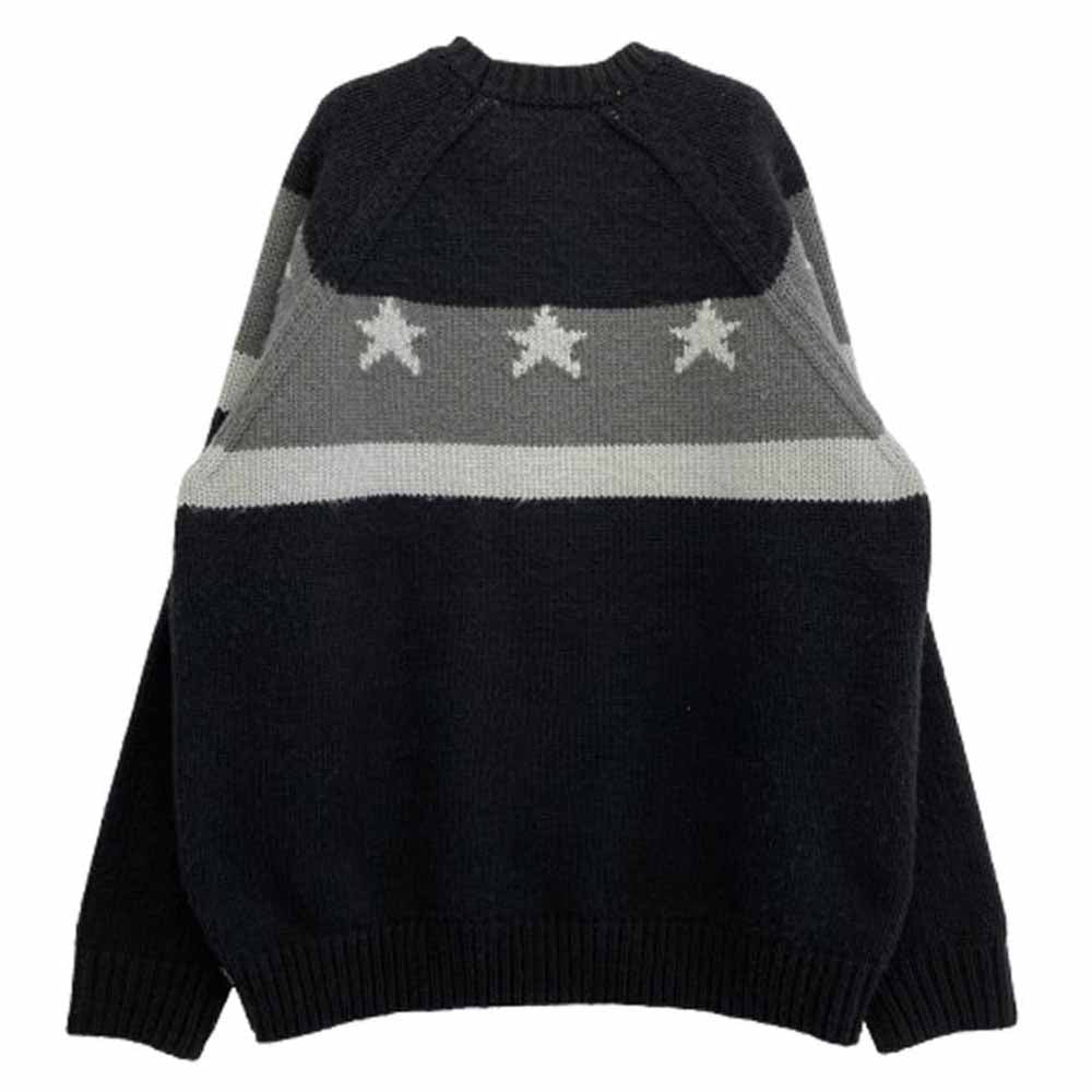 Supreme シュプリーム 24SS Stars Sweater スター セーター ニット ブラック系 L【中古】