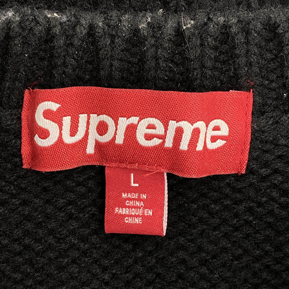 Supreme シュプリーム 24SS Stars Sweater スター セーター ニット ブラック系 L【中古】