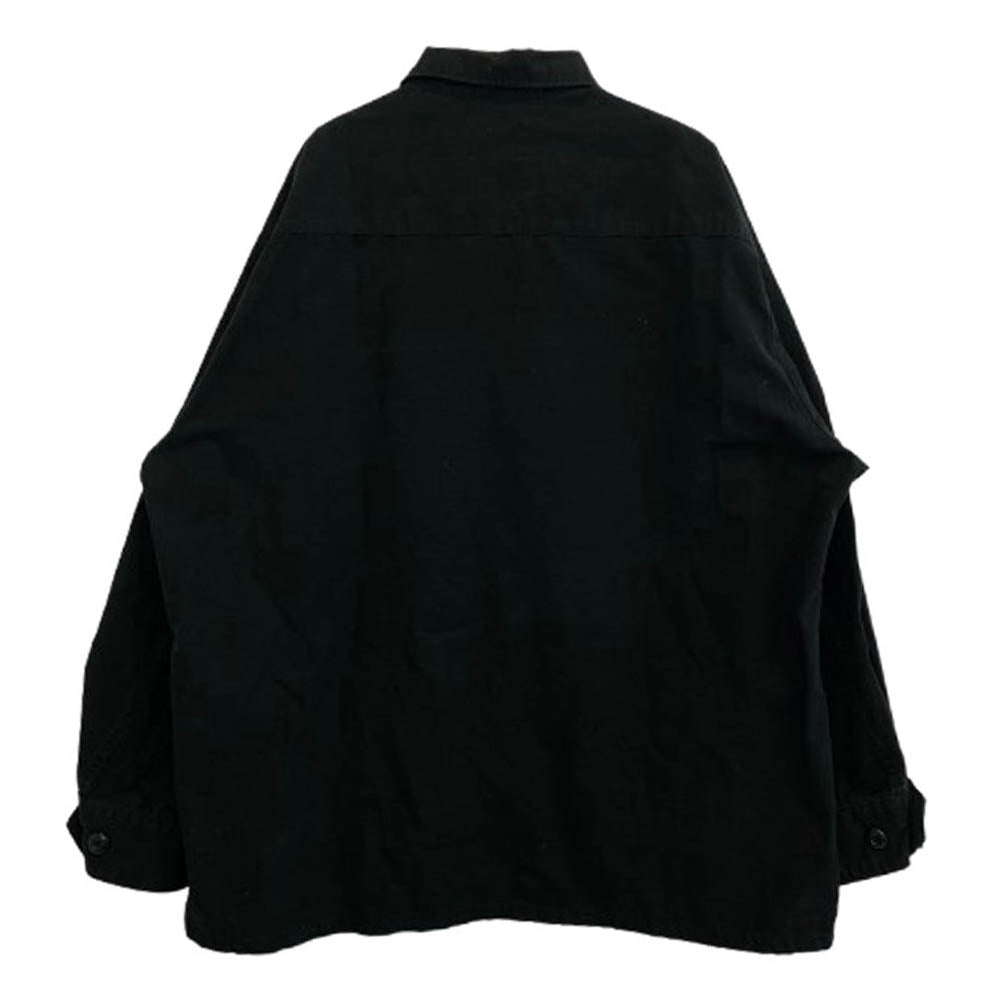 WACKO MARIA ワコマリア FATIGUE JACKET リップストップ ファティーグ ジャケット ブラック系 M【中古】