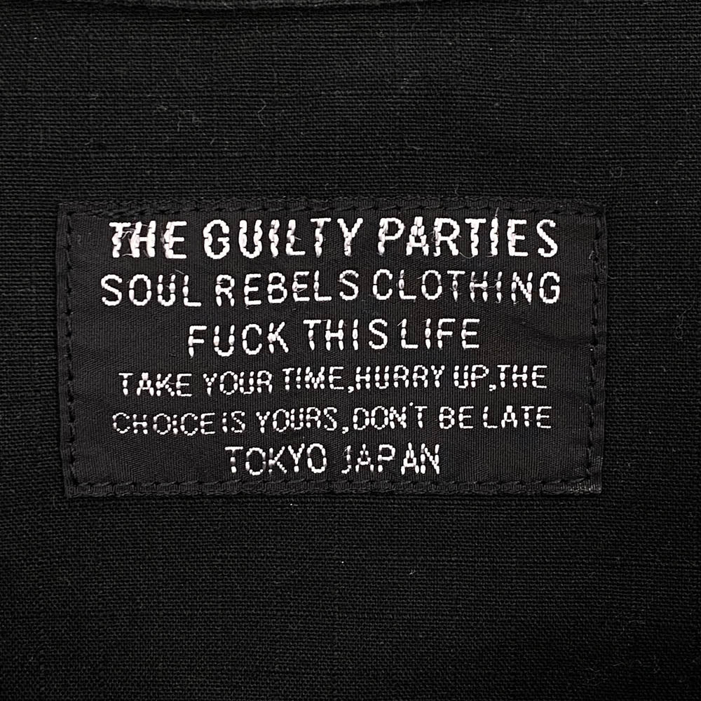 WACKO MARIA ワコマリア FATIGUE JACKET リップストップ ファティーグ ジャケット ブラック系 M【中古】