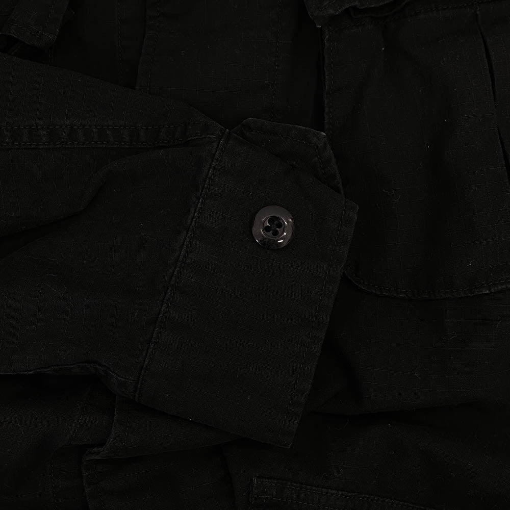 WACKO MARIA ワコマリア FATIGUE JACKET リップストップ ファティーグ ジャケット ブラック系 M【中古】