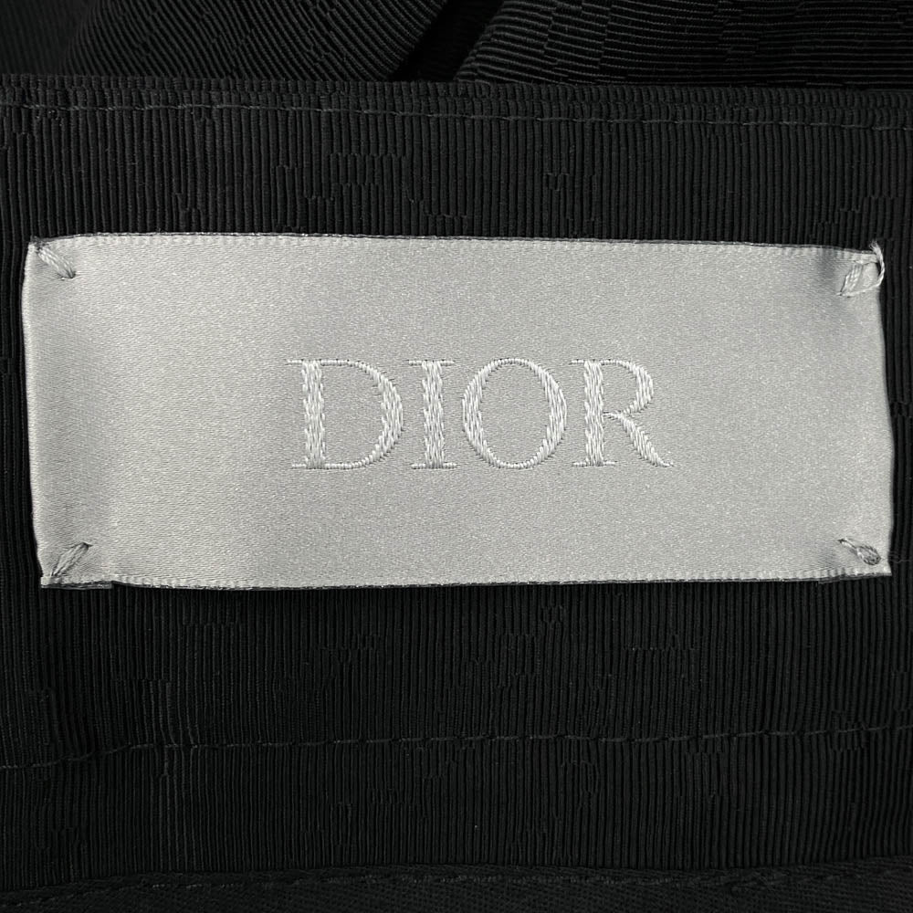 Dior ディオール 20SS 943C103A4608 デジタルカモ 総柄 サイドライン スラックス パンツ ブラック系 48【中古】