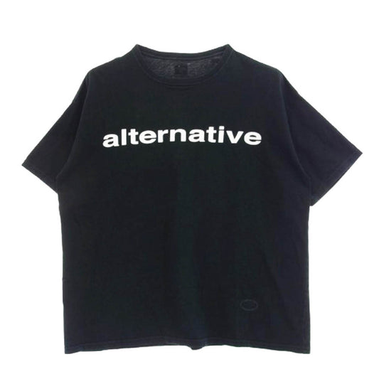 タンタン alternative オルタナティブ プリント Tシャツ ブラック系 XXXL【中古】