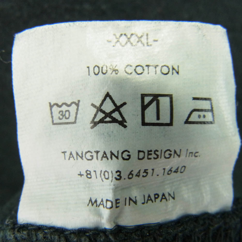 タンタン alternative オルタナティブ プリント Tシャツ ブラック系 XXXL【中古】