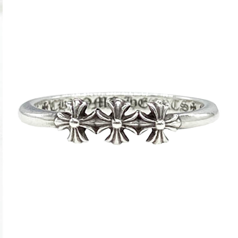CHROME HEARTS クロムハーツ（原本有） BBLGM 3 PLS バブルガム 3CHプラス リング シルバー系 8号【中古】