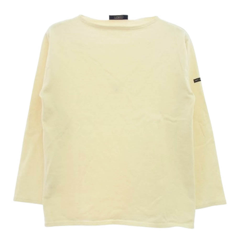 SAINT JAMES セントジェームス OUESSANT SOLID ウェッソン ボートネック カットソー オフホワイト系 M【中古】