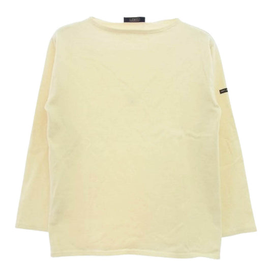 SAINT JAMES セントジェームス OUESSANT SOLID ウェッソン ボートネック カットソー オフホワイト系 M【中古】