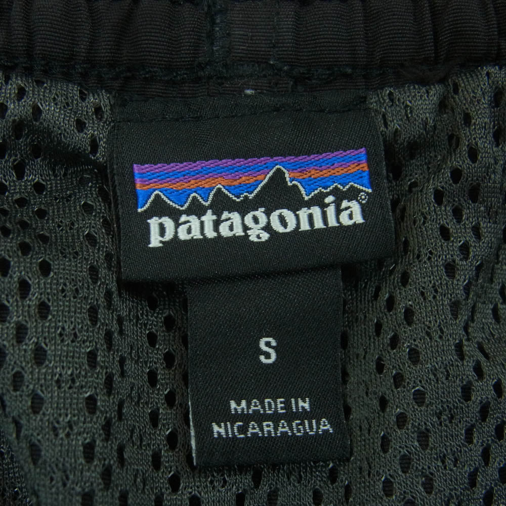 patagonia パタゴニア 57021SP19 Baggies Shorts バギーズ ショーツ ショート パンツ ニカラグア製 ブラック系 S【中古】